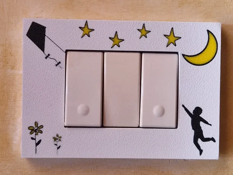 placca per bticino luna
