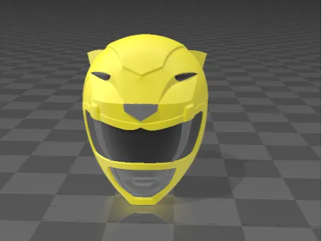 Casco Yellow Ranger MMPR