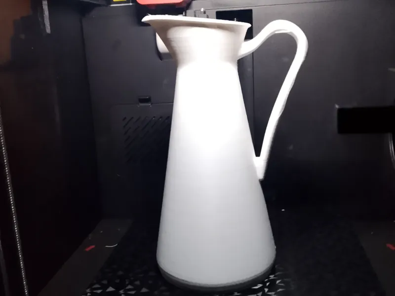 Jarrón blanco nova3D