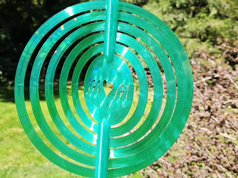 Mother's day wind spinner