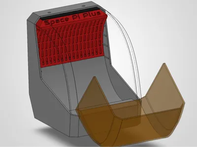 Baskets for silica gel for Space Pi Plus