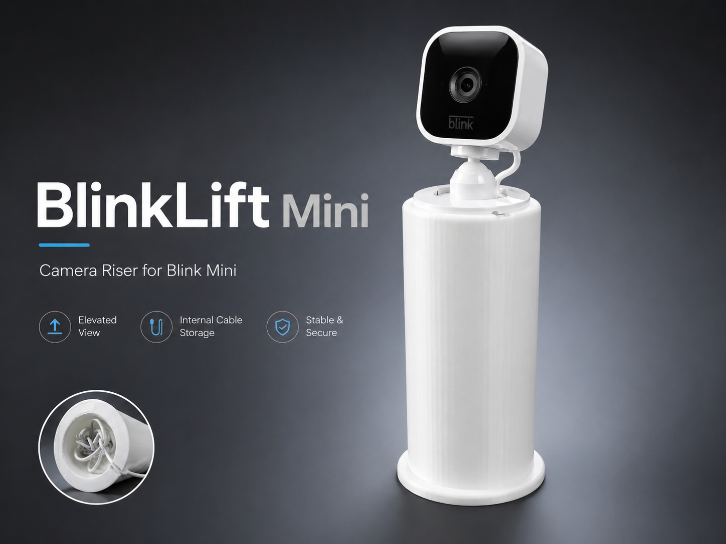 BlinkLift Mini — Camera Riser for Blink Mini