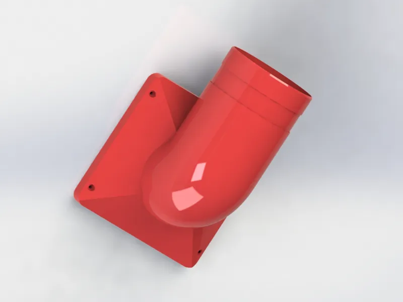 H2C排烟管直角接口