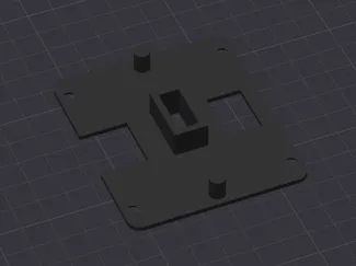使用DB02 8字电源座  控制器后盖