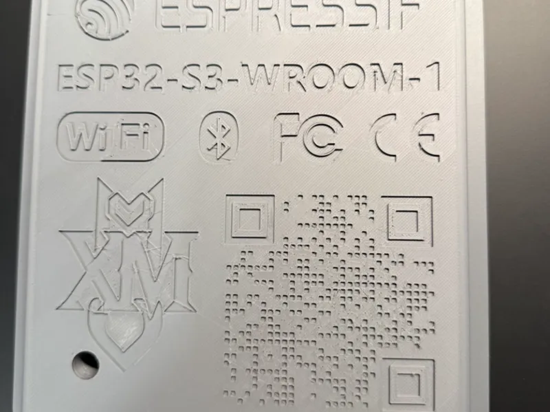 ESP32模型10：1缩放比例