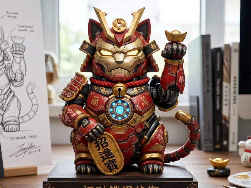 招财猫系列|钢铁侠|武士风格