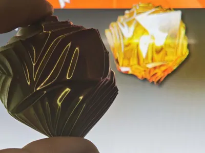 Arknights Endfield Synthesized Originium Gem Model