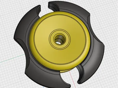 Print Tiger Beetle Fidget Spinner EDC
