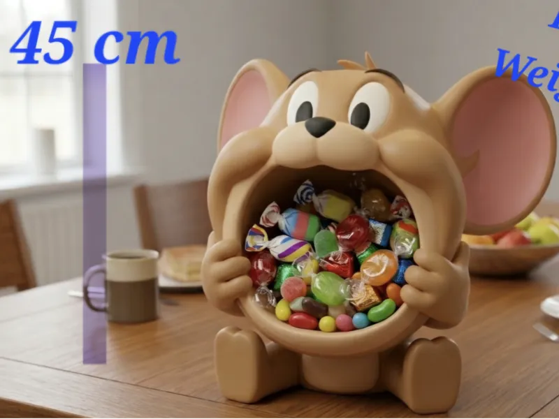 Jerry Giant Candy holder 45cm Assembly parts