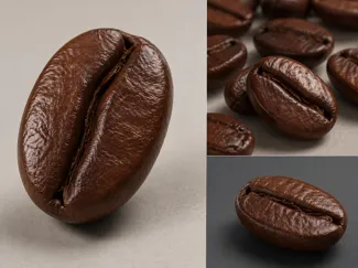 Grão de Café em duas versões