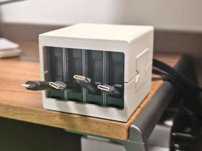 Retractable Data Cable Organizer