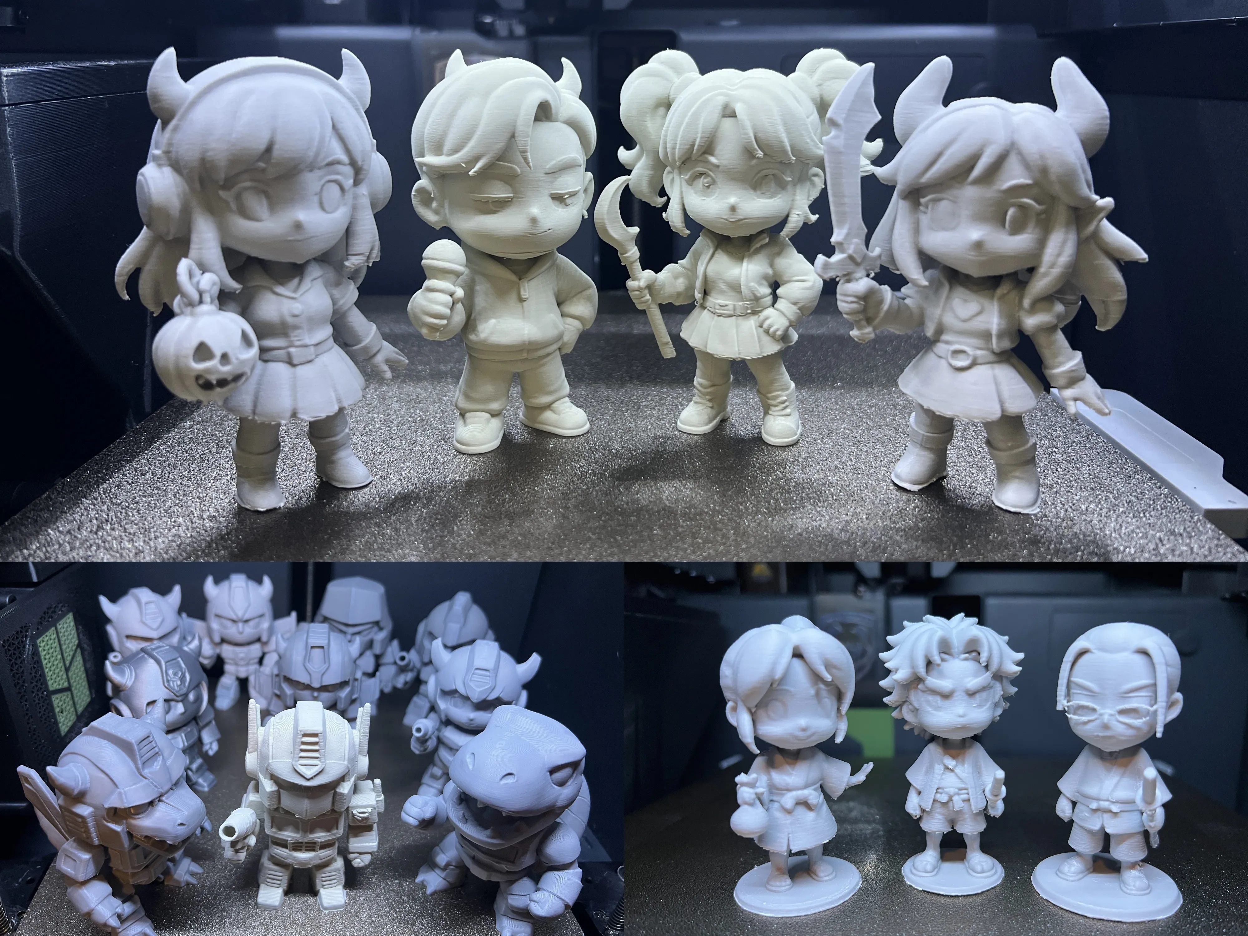 Invincible and Omni Man Cute Chibi Kawaii Figurine - Free 3D Print ...