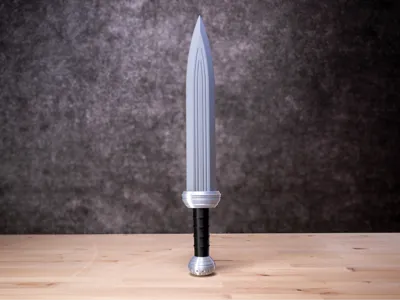 Short Sword (No Supports, No AMS, No Glue)