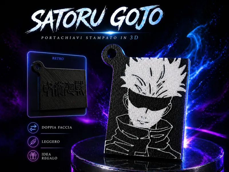 Satoru Gojo keychain