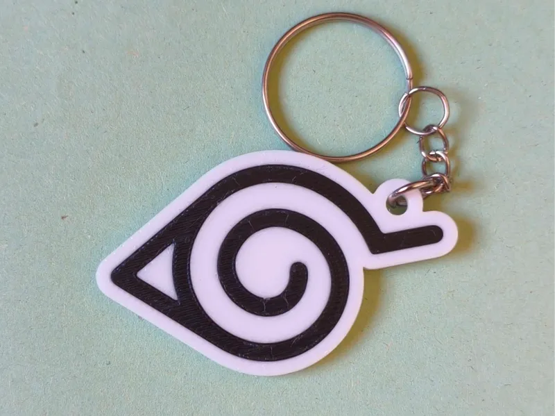 Porte clé Naruto Konoha