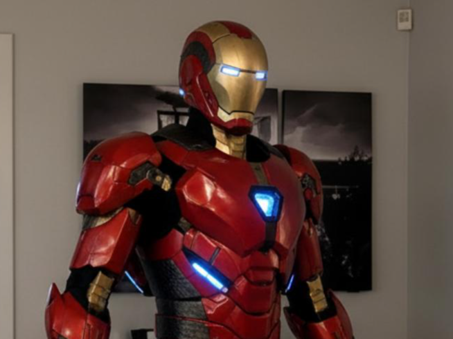 Iron Man full size (1.85cm) gants