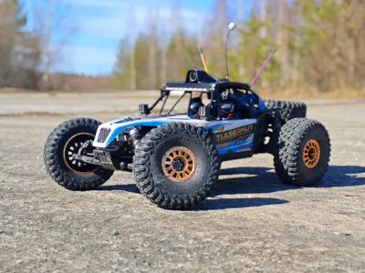 FPV RC car base Losi lasernut u4 DJi o3