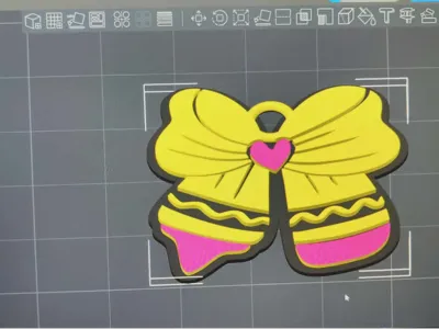 crayon bow