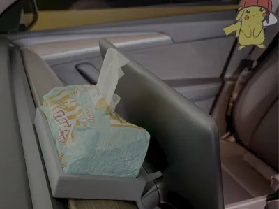 Tesla Model Y Legacy Screen Tissue Holder