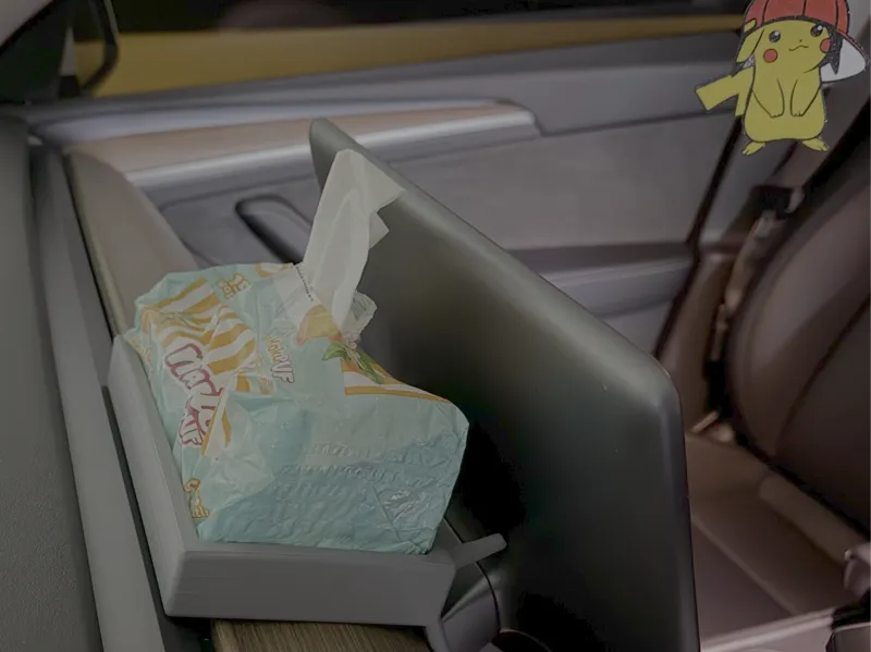 Tesla Model Y Legacy Screen Tissue Holder