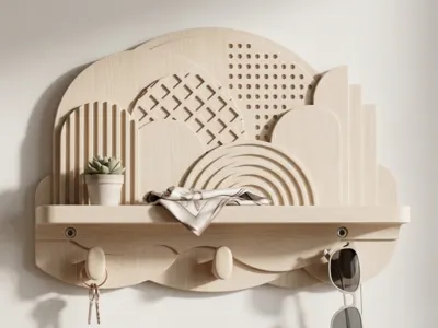 Casscade Design Key Shelf 