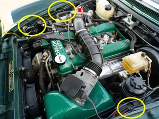Alfa Romeo Spider Wire Bundle Clip