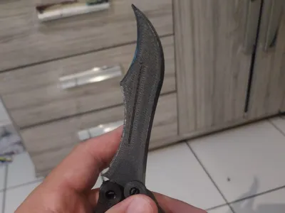 Butterfly Knife – Impressão 3D | Anti-Stress