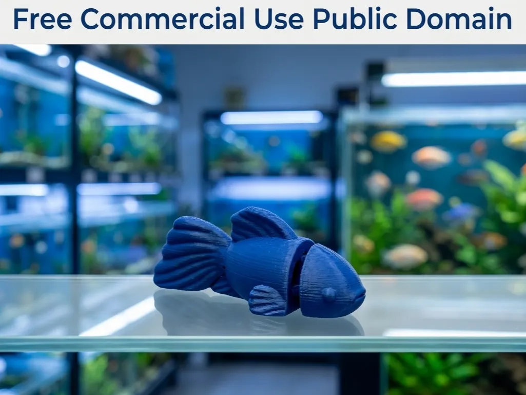 Poisson combattant articulé