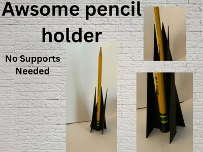 Cool pencil holder