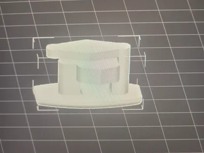 Dishwasher Rack Stopper Replacement Part