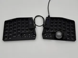 Keyball 61 Wired case and plate