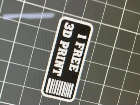 3D print card 