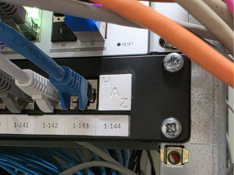 Keystone Jack Patch Faceplate