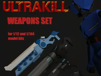 ULTRAKILL ACT 1 WEAPONS FOR MODEL KITA