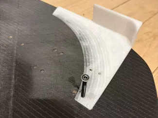 longboard toestop-wedge
