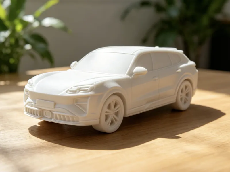 保时捷 Cayenne 纯电 2026（Turbo / Turbo Coupé） 1/24比例模型