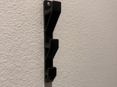 Minimalist Multi-Hook Wall Mount (3 Hook Organizer