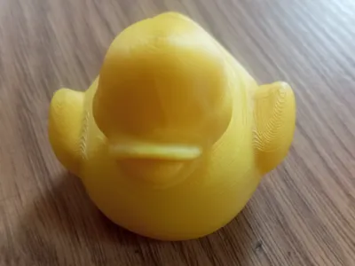 Cute Minimalist Duck – Small 3D Printable Figurine