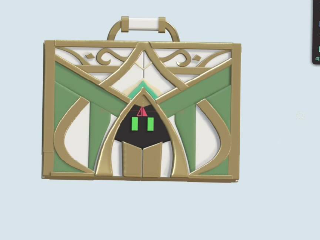 原神 梅赫拉克 小梅模型 白膜需要涂色