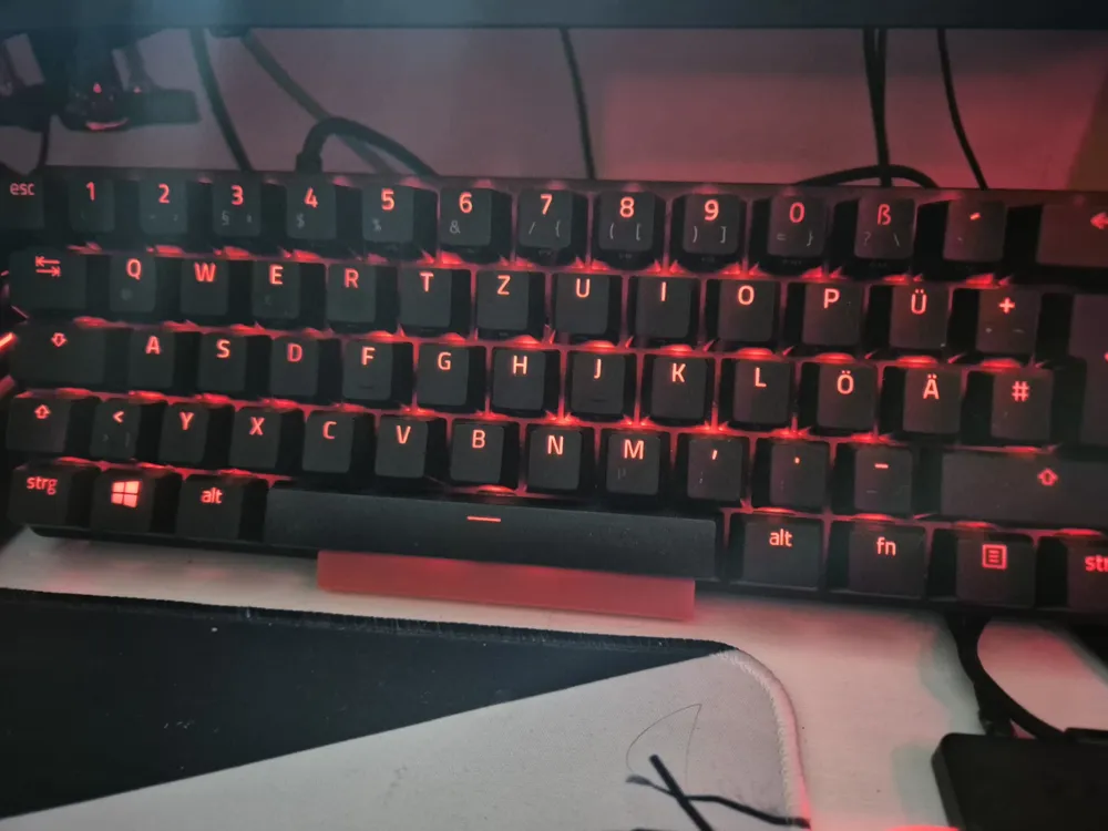 Huntsman Mini Keyboard Stand - Free 3D Print Model - MakerWorld
