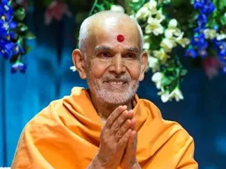 Mahant Swami Maharaj Murti