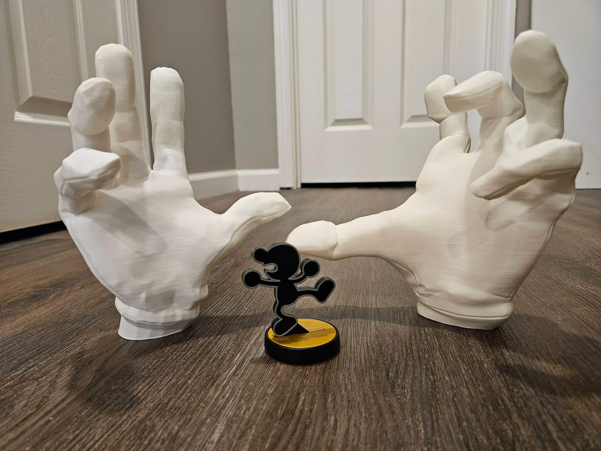 Master Hand & Crazy Hand from Super Smash Bros.