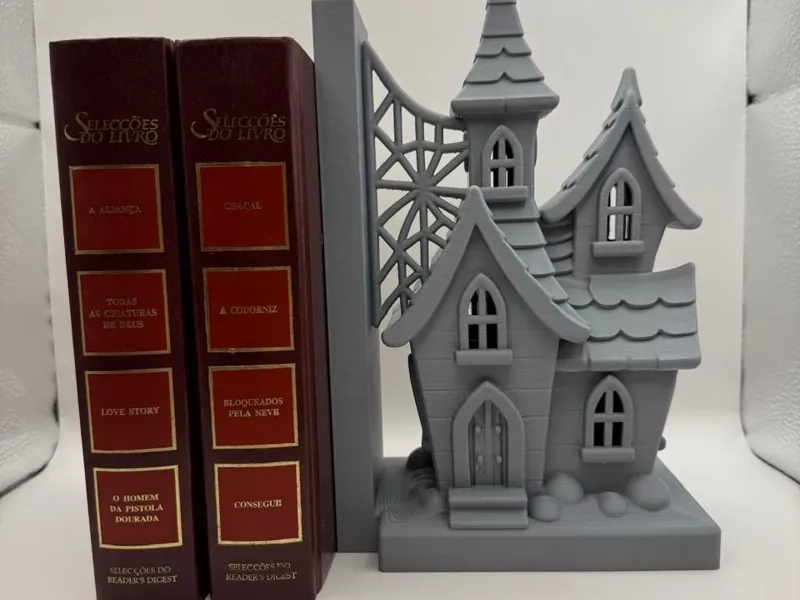 Old Witch House Bookend - LED Lamp Kit 001