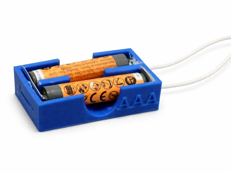 2x AAA Battery Pack (No Springs Required)