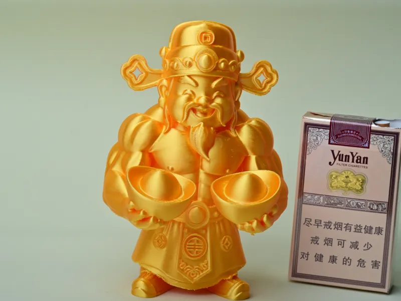 肌肉财神，大发特发 桌面招财好物