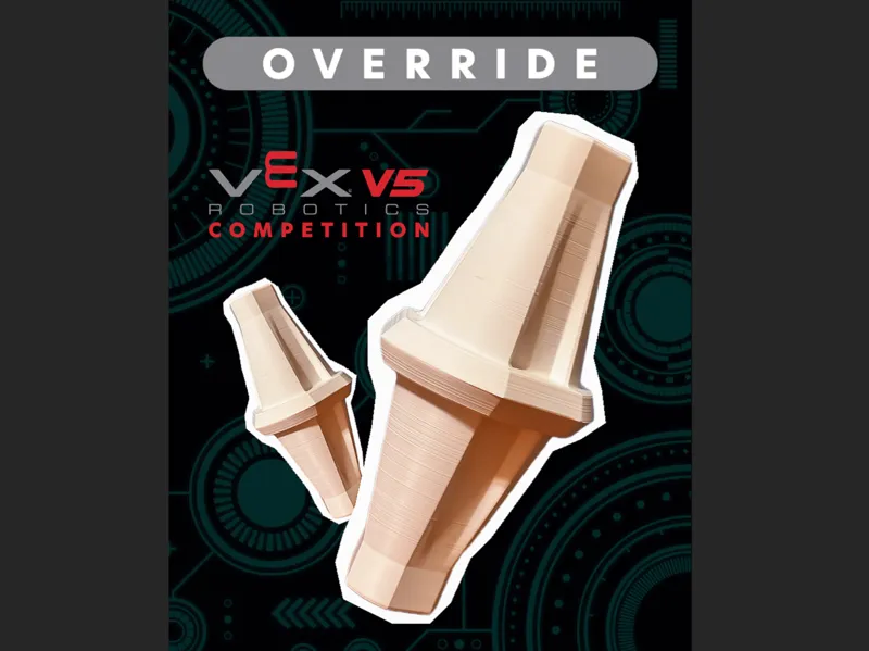 VEX Override 2026-2027 Pin element - 80 Grams!