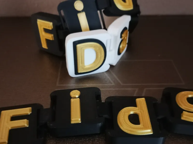 Buchstaben Fidget Spielzeug