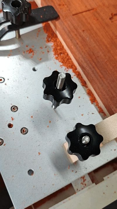 Woodworking CNC Clamp Star Knob Aid