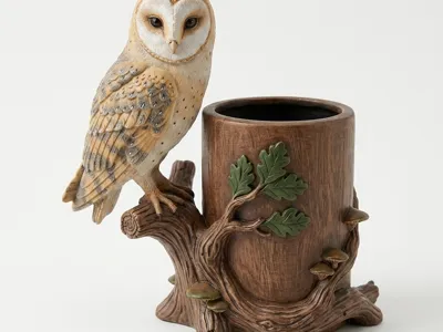flower vase or pen holder-4