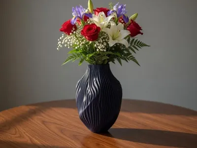 Modern Twisted Vase